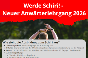 Schiri Lehrgang Details