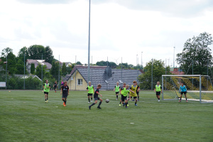 Einlagespiel der D-Jugend Schwaney